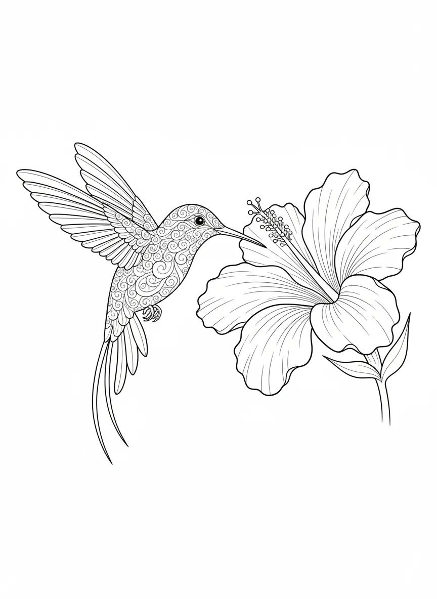 Colibri Éclatant - pack Animaux Majestueux